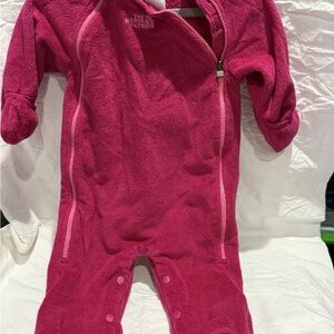 The North Face Fuchsia Kids One Piece
